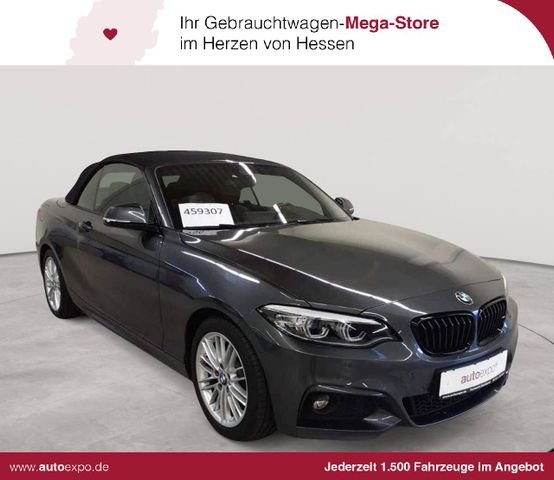 BMW 220d Cabrio M Sport Navi LED AHK SHZ  