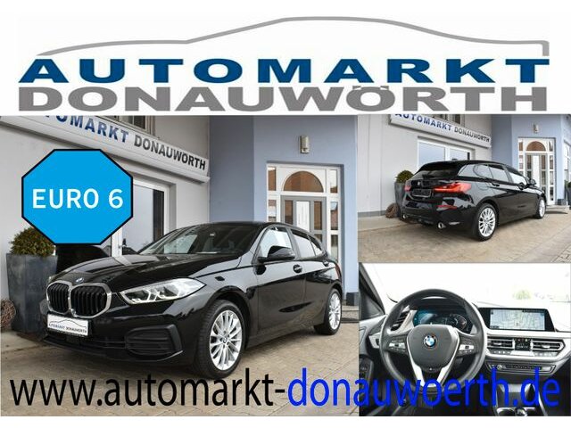 BMW 118d Aut. Advantage PanoDach 17 Zoll Teilleder..