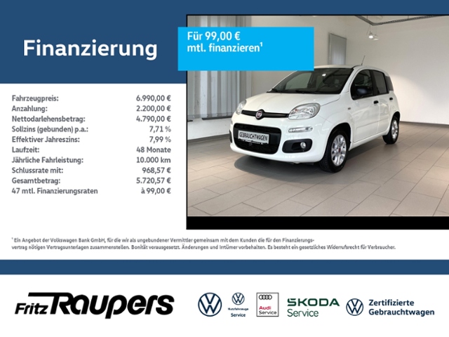 Fiat Panda 1.2 More +ALLWETTER+EINPARKHILFE