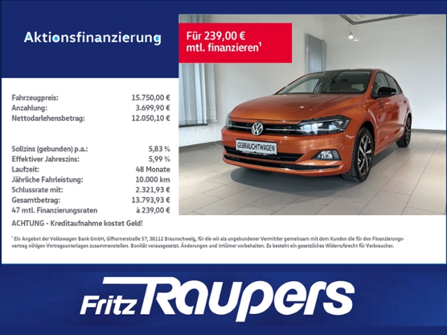 VW Polo 1.0 TSI Highline +KAMERA+ACC+LED