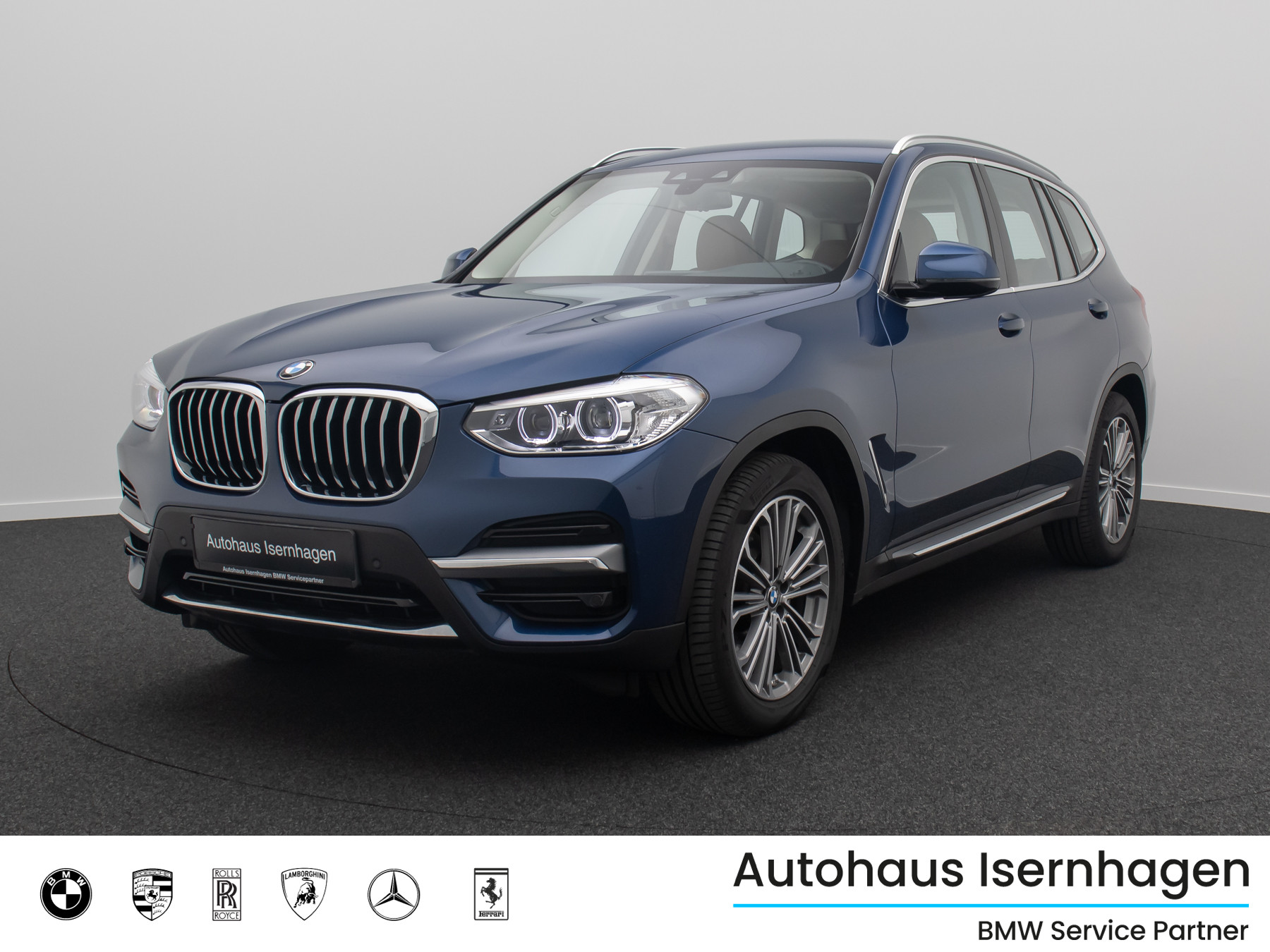 BMW X3 xD20d LuxuryLine Alarm DAB Sport Leder 19Zoll